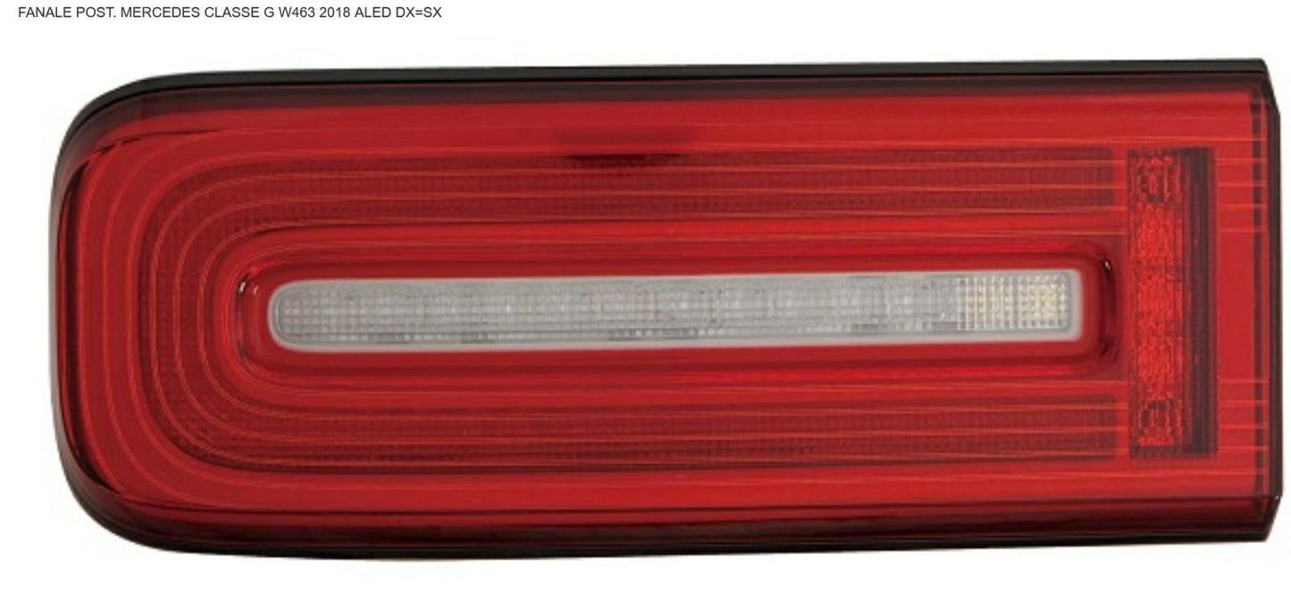 FANALE POSTERIORE DX=SX A LED MERCEDES CLASSE G W463 18>