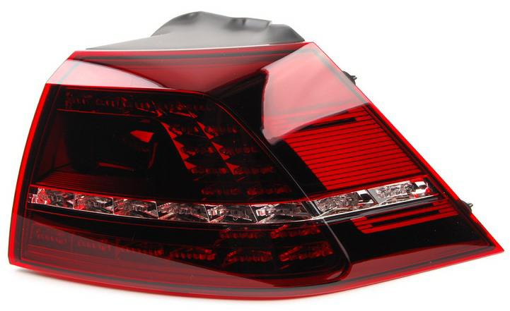 FANALE POSTERIORE SX ESTERNO A LED ROSSO SCURO VW GOLF 7 10/12> R20