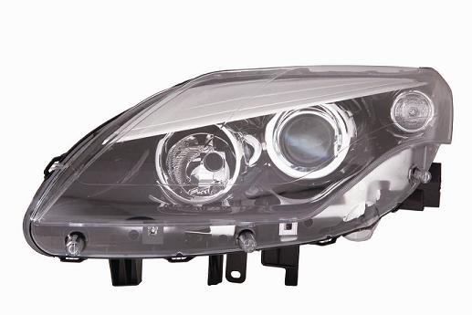 FARO DX H7-H7 PREDISPOSTO REGOLAZIONE ELETT RENAULT LAGUNA 11/10> PARAB NERA