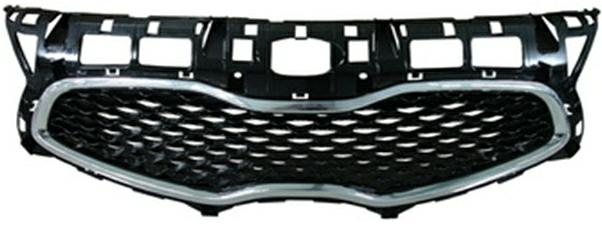 GRIGLIA CROM-NERA KIA CARENS 01/13>