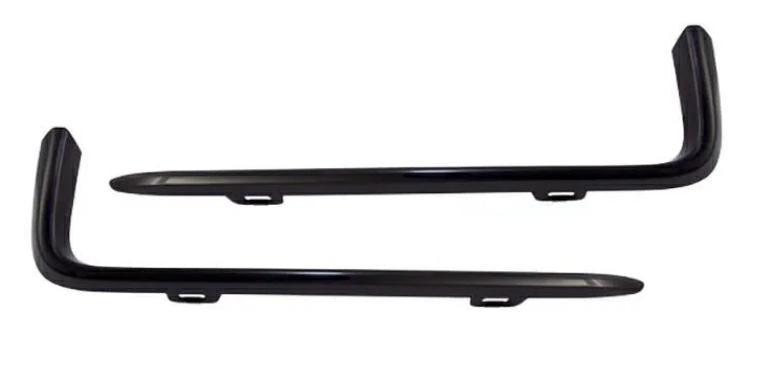 KIT MOD PARAURTI ANTERIORE NERA LUCIDA PEUGEOT PARTNER-RANCH 01/12>