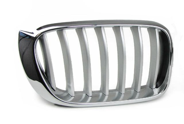 GRIGLIA ANTERIORE DX CROM-GRIGIA BMW X4 F26-X3 F25 01/14>