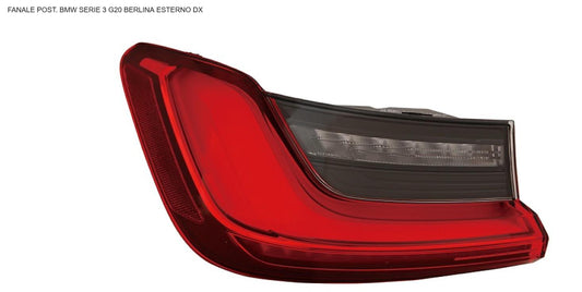 FANALE POSTERIORE DX ESTERNO BMW SERIE 3  G20 10/18>