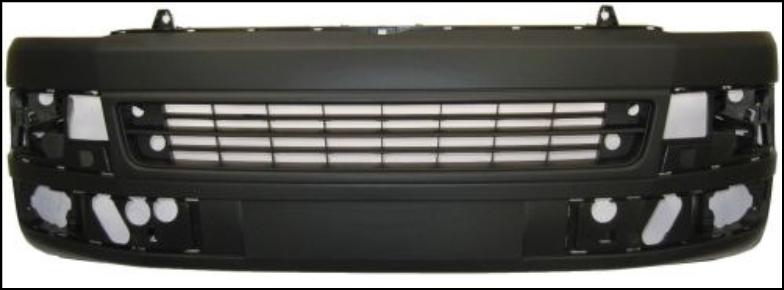 PARAURTI ANTERIORE GRIGIO SCURO VW TRANSPORTER T5 01/09>