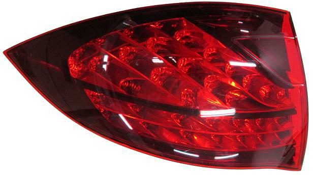 GRUPPO OTTICO POSTERIORE DX ESTERNO A LED PORSCHE CAYENNE 01/10>FONDO SCURO