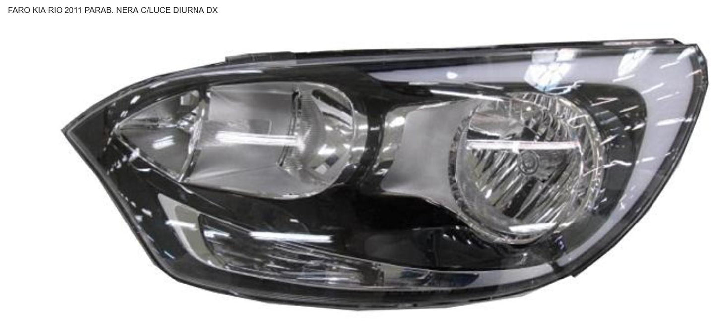 FARO DX H7-H1-PR REGOLAZIONE EL CON LUCE DIURNA KIA RIO 01/11>/04/15