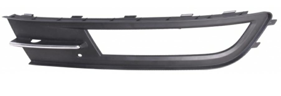 GRIGLIA PARAURTI ANTERIORE SX C/FENDI C/MOD CROMO VW PASSAT 09/14>