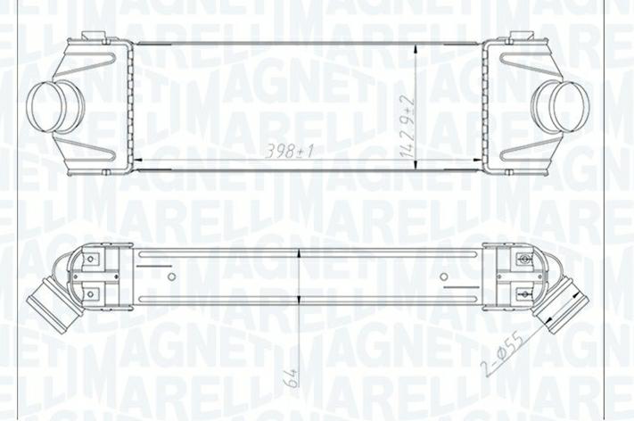 INTERCOOLER FORD TRANSIT