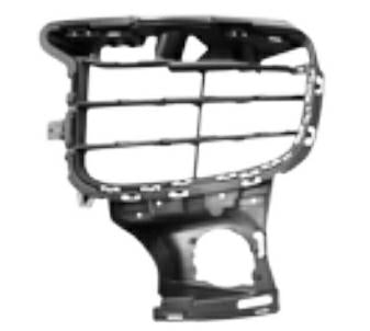 GRIGLIA PARAURTI ANTERIORE SX SUP PORSCHE CAYENNE 01/15>