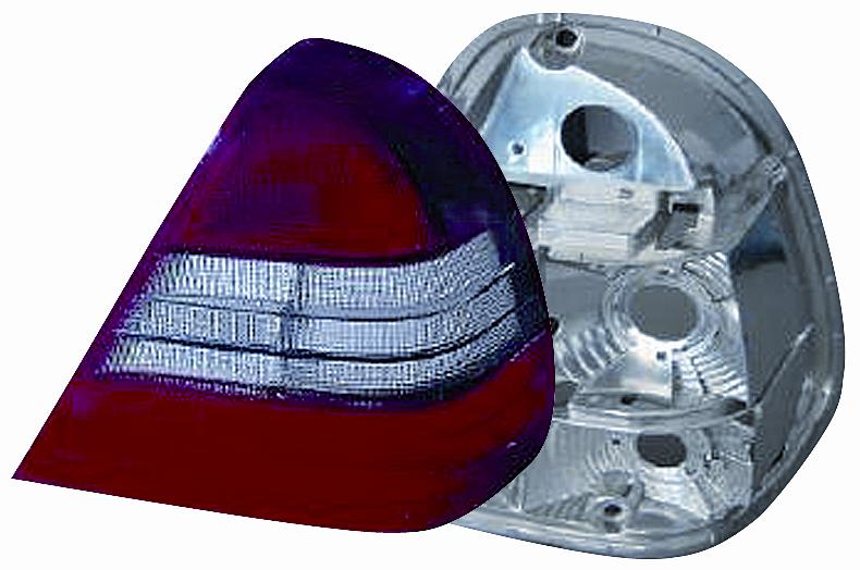 GRUPPO OTTICO POSTERIORE SX ROSSO FUME' MERCED CLASSE C W202 07/97>06/00