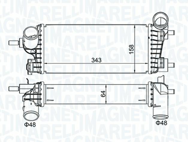 INTERCOOLER FORD FOCUS III