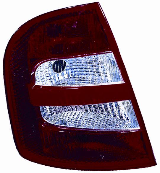 GRUPPO OTTICO POSTERIORE DX BIANCO ROSSO SKODA FABIA 01/00>03/04 5P