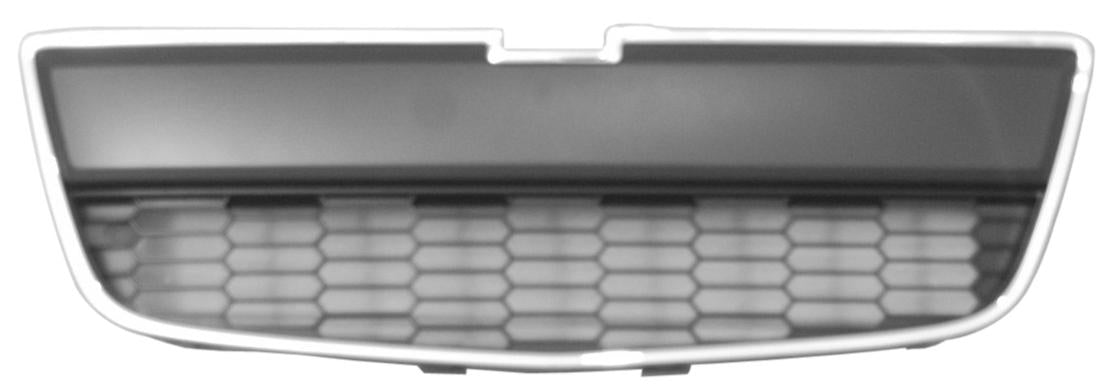 GRIGLIA PARAURTI ANTERIORE CROM-NERA CHEVROLET AVEO 01/11>