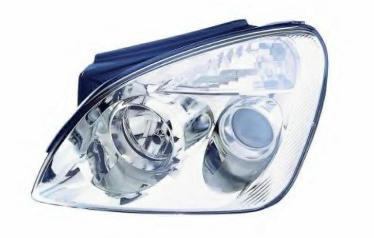 FARO SX H7-H1 PREDISPOSTO REGOLAZIONE EL KIA CARENS 01/06> PARAB CROM