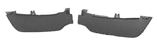 KIT SPOILER PARAURTI ANTERIORE (DX+SX) SMART FORTWO 07/14>