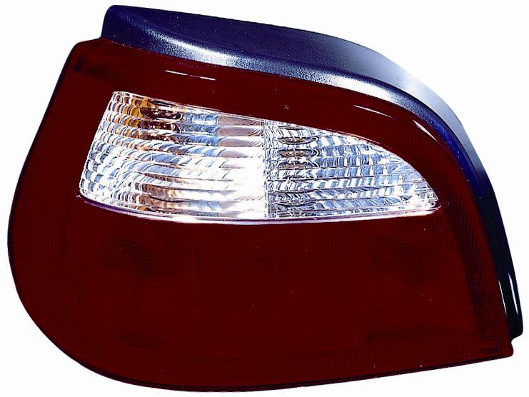 GRUPPO OTTICO POSTERIORE DX BIANCO ROSSO REN MEGANE 5P 07/99>08/02