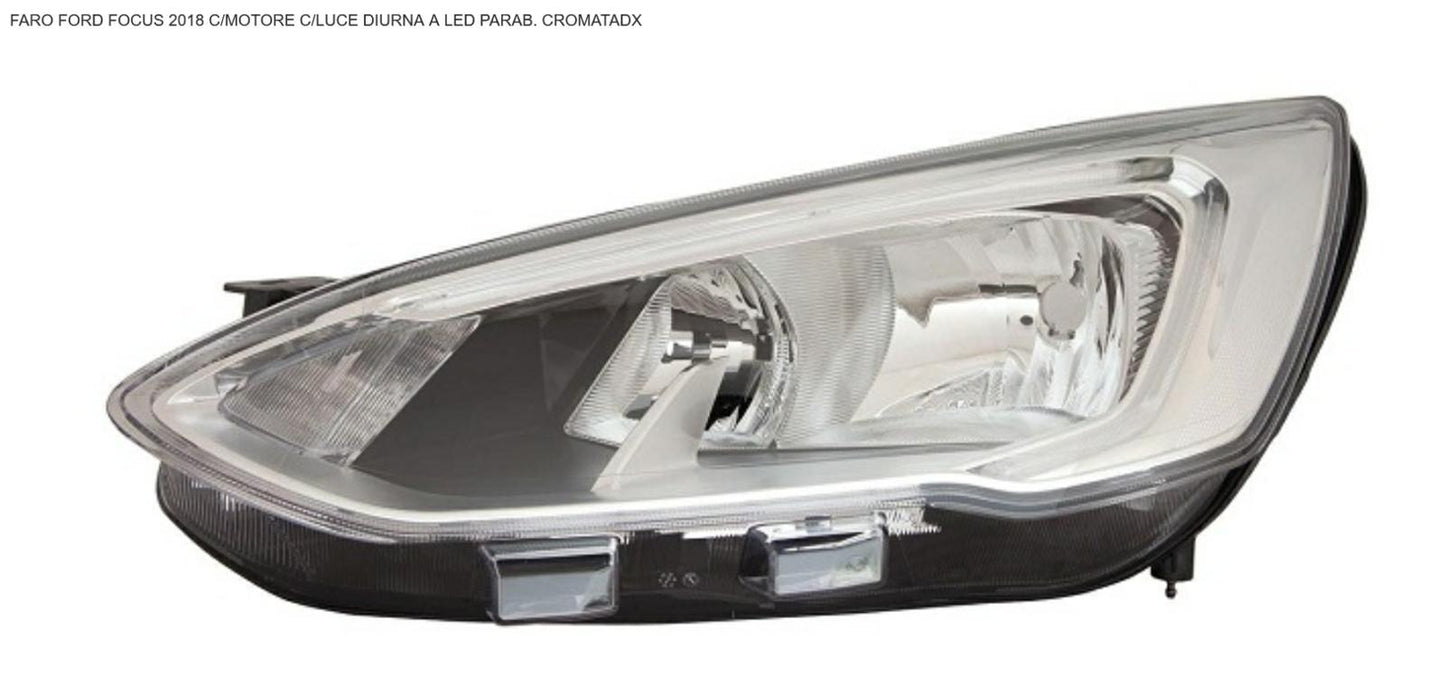 FARO DX CON MOT ELET CON LUCE DIURNA FORD FOCUS 01/18>12/21 P CROM