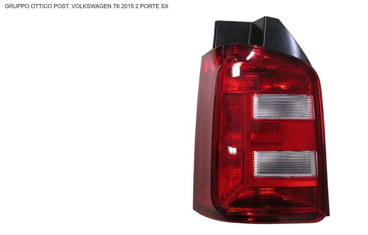 GRUPPO OTTICO POSTERIORE SX VW TRANSPORTER T6 01/15> 2 PORTE