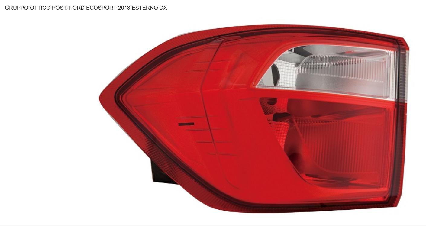 GRUPPO OTTICO POSTERIORE DX ESTERNO FORD ECOSPORT 01/13>