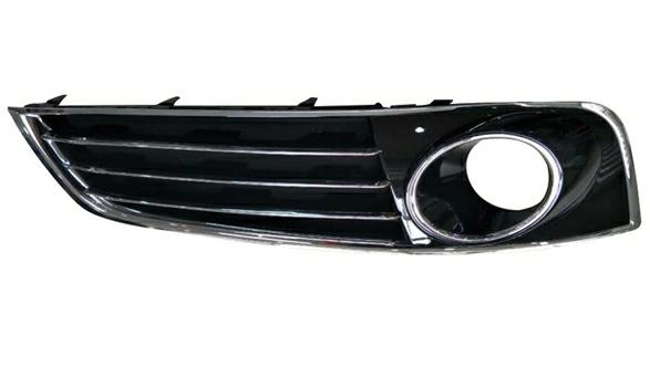 GRIGLIA PARAURTI ANTERIORE SX C/FEND+MODANATURE CROMO AUDI A8 07/10>01/14