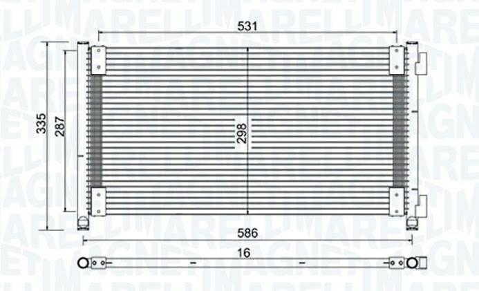 CONDENSATORE FIAT PUNTO(188)