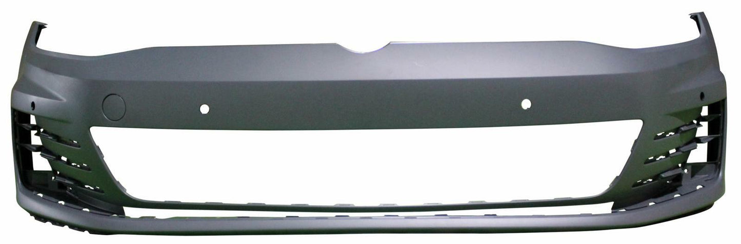 PARAURTI ANTERIORE PRIMER C/PDC+TRACCE PA-LAVAFARI VW GOLF 7 GTI-GTD 10/12>