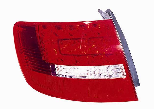 GRUPPO OTTICO POSTERIORE DX ESTERNO BIANCO ROSSO A LED AUDI A6 11/08>12/10 SW