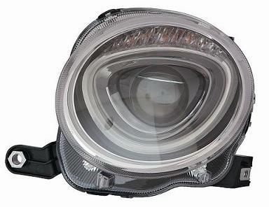 FARO SX SUP H7 CON MOTOR EL FIAT 500 07/15>