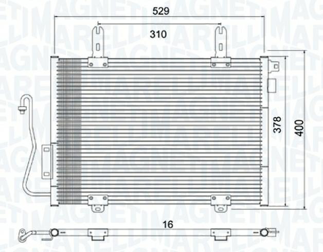 CONDENSATORE RENAULT KANGOO EXPRESS (FC0/1