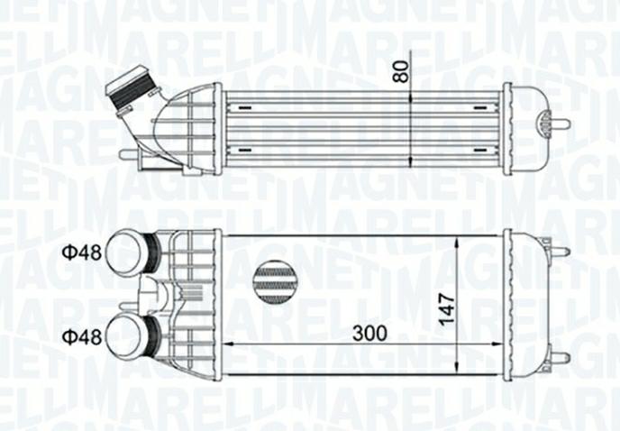 INTERCOOLER CITROËN DS3-C3