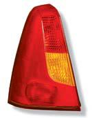 GRUPPO OTTICO POSTERIORE SX ARANCIO BIANCO ROSSO DACIA LOGAN 01/05>09/08