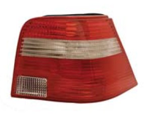 GRUPPO OTTICO POSTERIORE SX BIANCO ROSSO VW GOLF IV 10/97>07/03