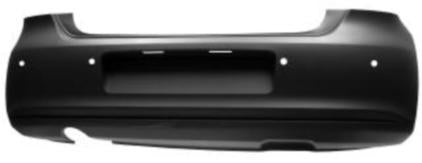 PARAURTI POSTERIORE PR C/SEN VW POLO 09/09> C/F MARM GRANDE -TUV-