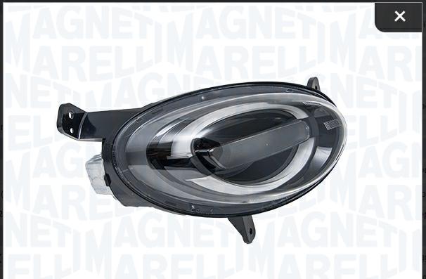 FANALE ANTERIORE DX DRL LED FIAT 500 X 08/18>