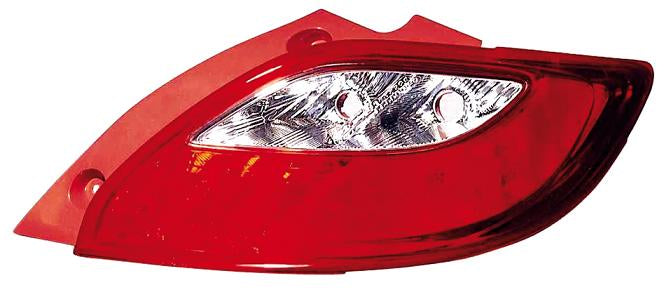 GRUPPO OTTICO POSTERIORE DX BIANCO ROSSO MAZDA 2 01/08>