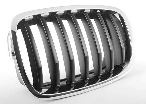 GRIGLIA ANTERIORE SX CROM-GRIGIA BMW X6 E71 01/12>