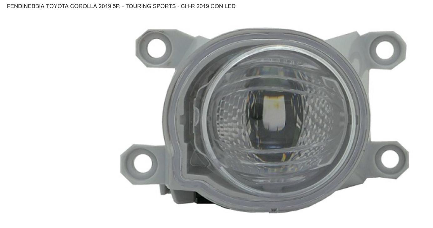 FENDINEBBIA SX A LED TOYOTA COROLLA 01/19>C-HR 01/19>YARIS 07/20>