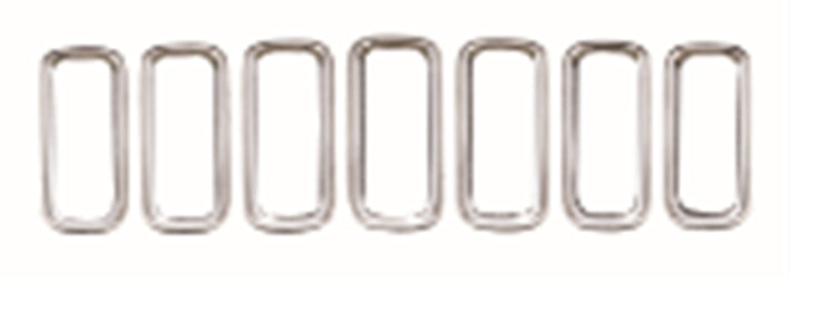 KIT MODANATURE GRIGLIA CROMO JEEP RENEGADE 03/14>