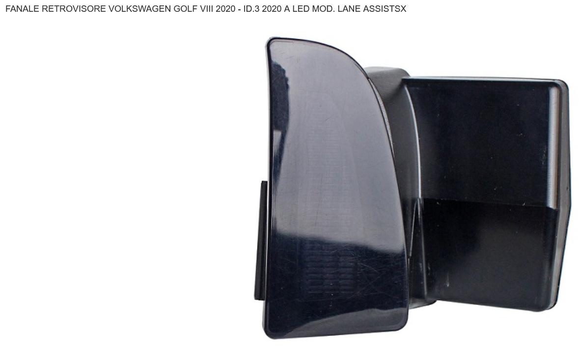 FANALE RETROVISORE SX ALED VOLK GOLF 8 03/20> ID3 03/20>