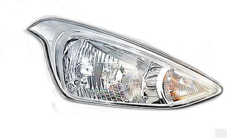 FARO DX H4 PREDISPOSTO REGOLAZIONE ELETT HYUNDAI I10 01/13>PARAB CROMATA