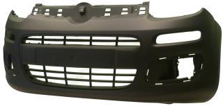 PARAURTI ANTERIORE FIAT PANDA 01/12> NERO -TUV-