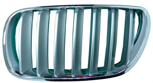 GRIGLIA ANTERIORE SX CROM-TITANIO BMW X3 E83 09/06>08/10