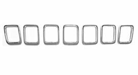 KIT MODANATURE GRIGLIA CROMO JEEP COMPASS 01/17>