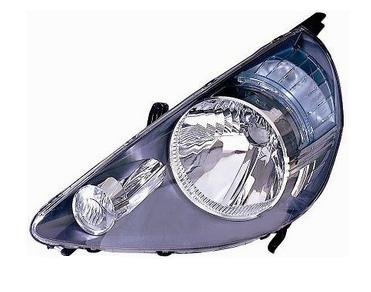 FARO SX H4 PREDISPOSTO REGOLAZIONE ELETT HONDA JAZZ 09/04>09/08 PARAB NERA