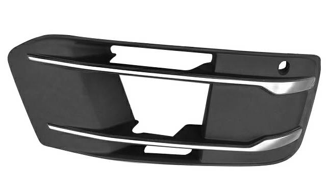 GRIGLIA PARAURTI ANTERIORE DX C/SENS+MODANATURE CROMO AUDI Q7 10/15>