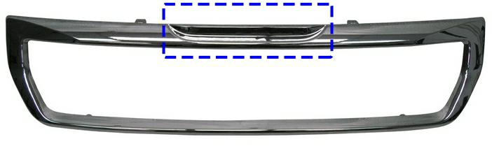 CORNICE GRIGLIA CROMO PEUGEOT PARTNER-RANCH 01/15>