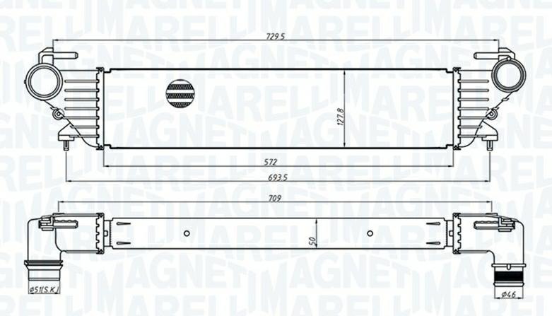 INTERCOOLER FIAT 500L -TIPO