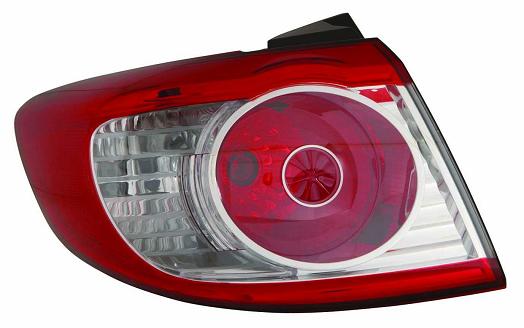 GRUPPO OTTICO POSTERIORE DX BIANCO ROSSO HYUNDAI SANTAFE' 11/10>
