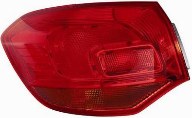 GRUPPO OTTICO POSTERIORE SX ESTERNO ROSSO OPEL ASTRA J SW 05/10>
