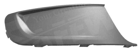 GRIGLIA PARAURTI ANTERIORE DX VW CADDY 09/10>